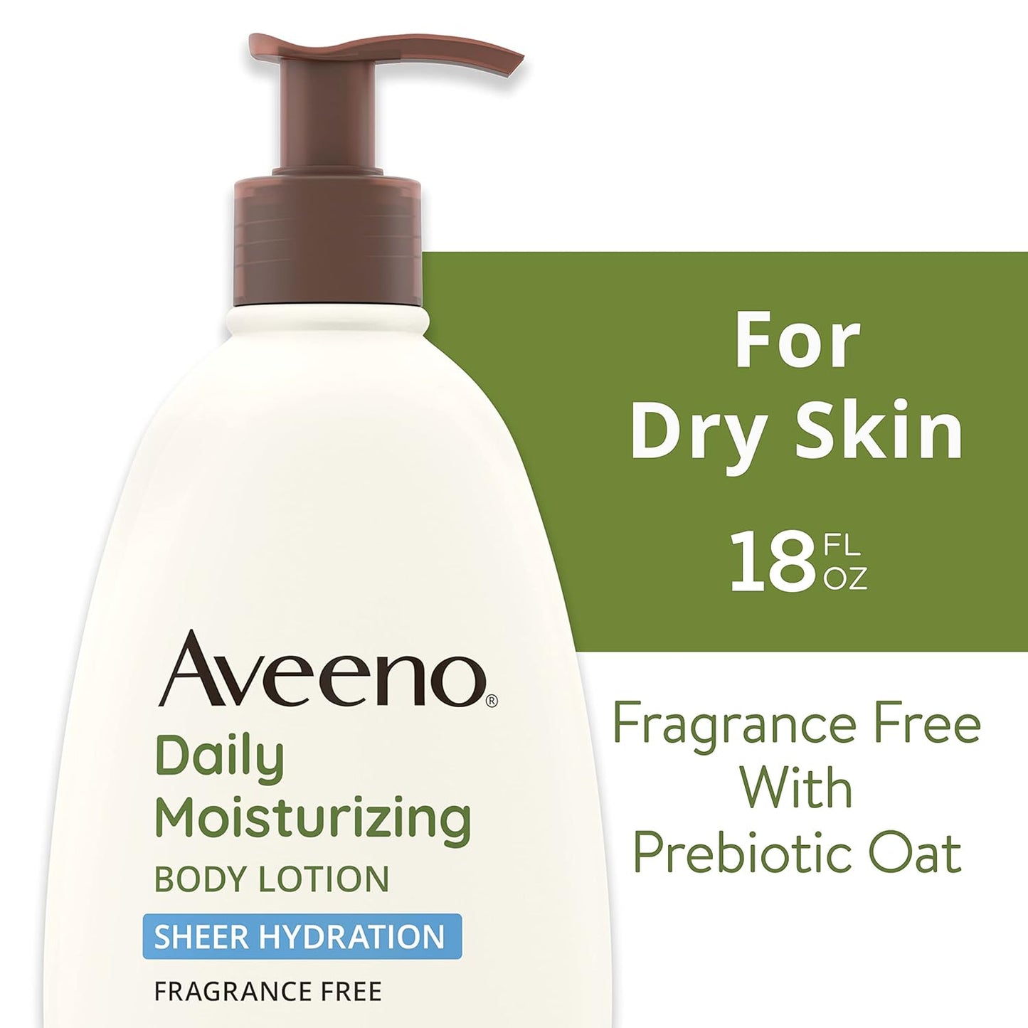Aveeno Daily Moisturising Body Lotion, With Soothing Oats & Rich Emollients 500ml