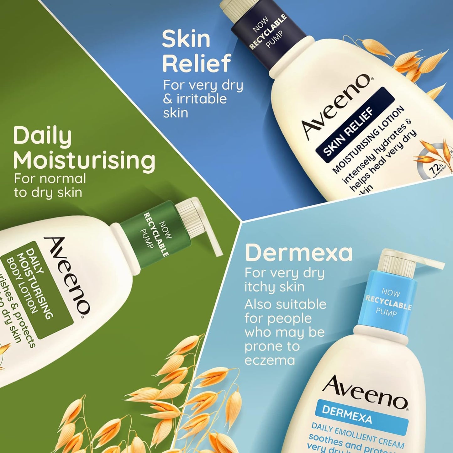 Aveeno Daily Moisturising Body Lotion, Body Lotion for Dry Skinl