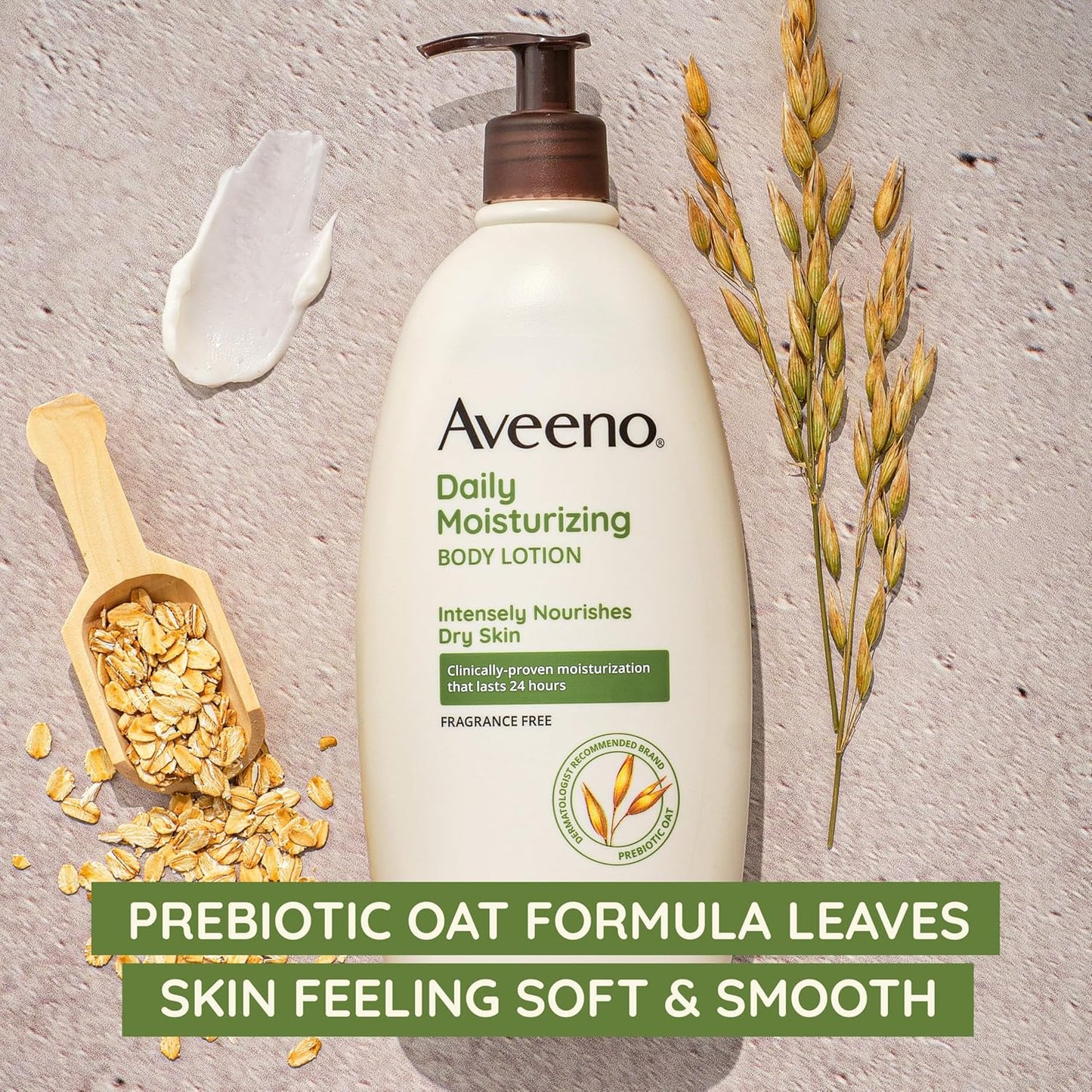 Aveeno Daily Moisturising Body Lotion, With Soothing Oats & Rich Emollients 500ml