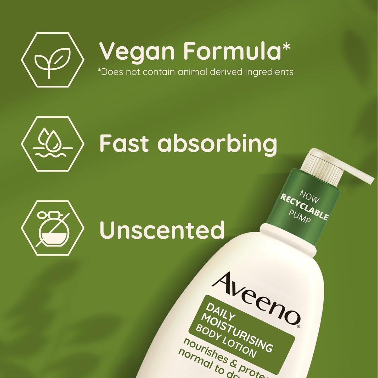 Aveeno Daily Moisturising Body Lotion, With Soothing Oats & Rich Emollients 500ml
