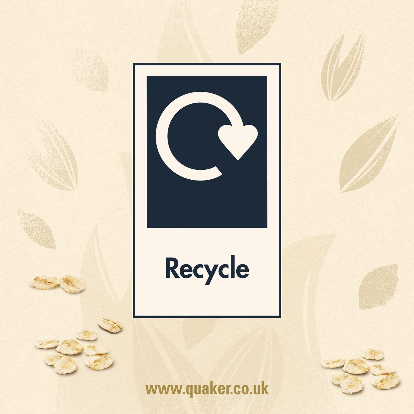 Quaker British Porridge Rolled Oats 1kg (Packing May Vary)