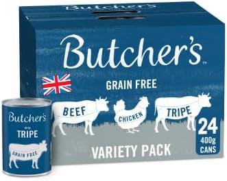 Butcher's Recipes in Jelly Dog Food Tins Variety Pack 24x400g