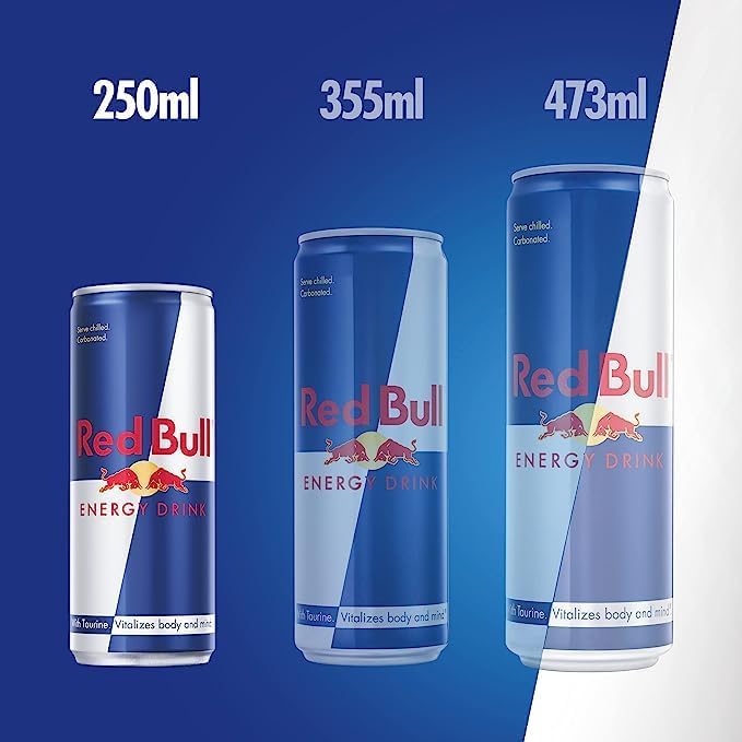 Red Bull Energy Drink 250ml, 8 Pack