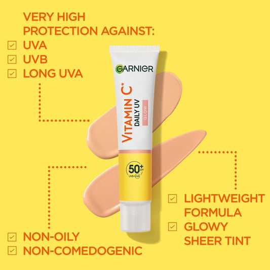 Garnier Vitamin C UV Glow Fluid SPF 50+ (100ml)