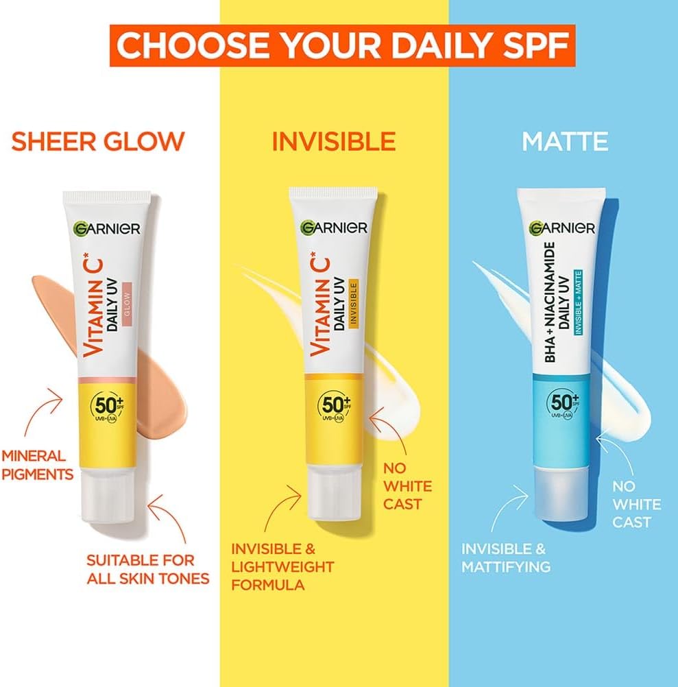 Garnier Vitamin C UV Glow Fluid SPF 50+ (100ml)