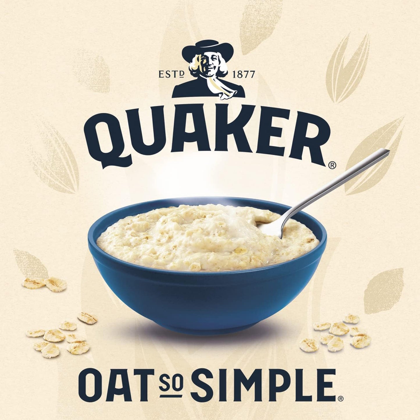Quaker British Porridge Rolled Oats 1kg (Packing May Vary)