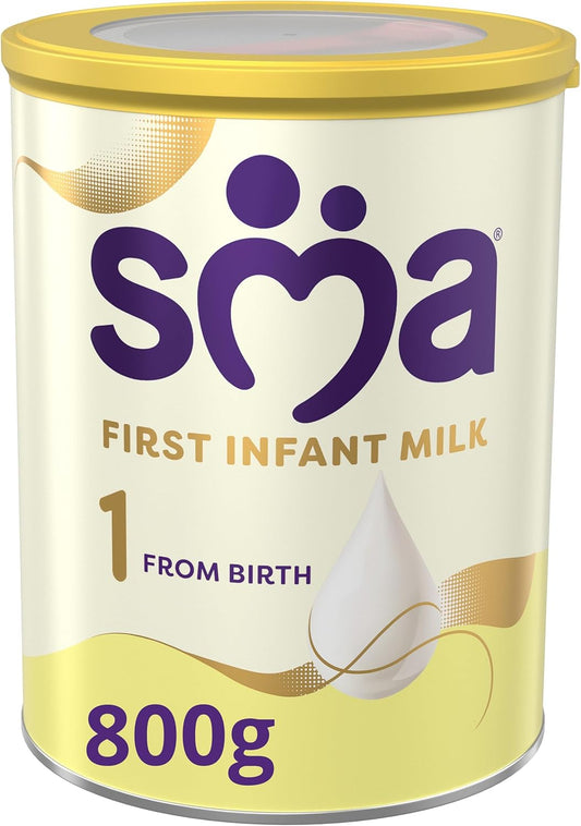 SMA First Infant Milk Powder 800g – From Birth | Halal Certified |