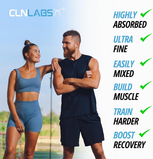 Creatine Monohydrate Powder - 300g (60 x 5g Servings)