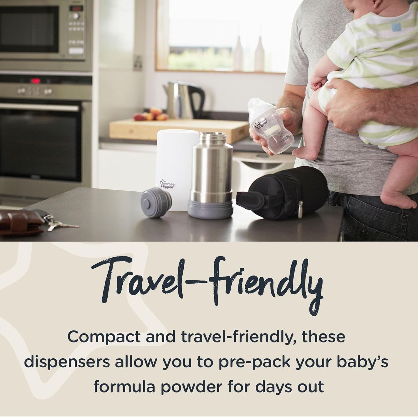 Tommee Tippee To Go Milk Powder Dispensers – 6 Packs
