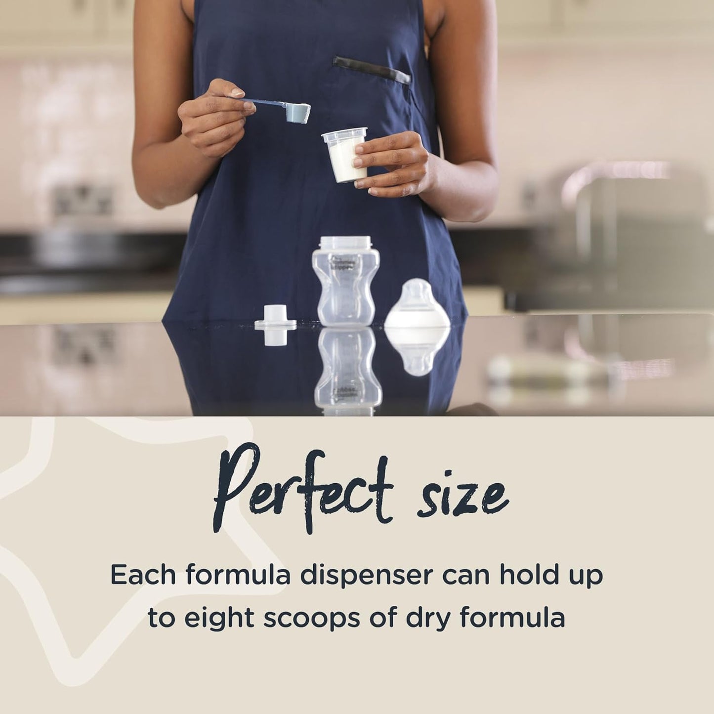 Tommee Tippee To Go Milk Powder Dispensers – 6 Packs