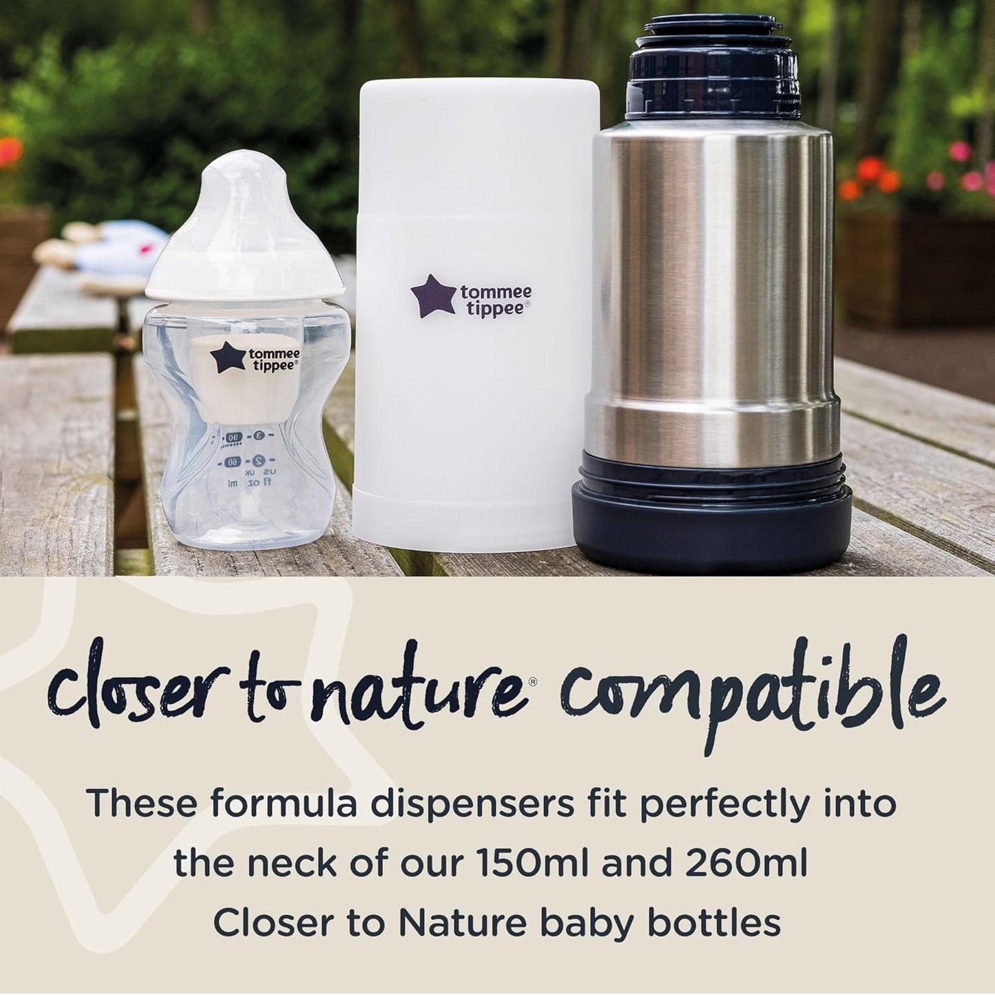 Tommee Tippee To Go Milk Powder Dispensers – 6 Packs