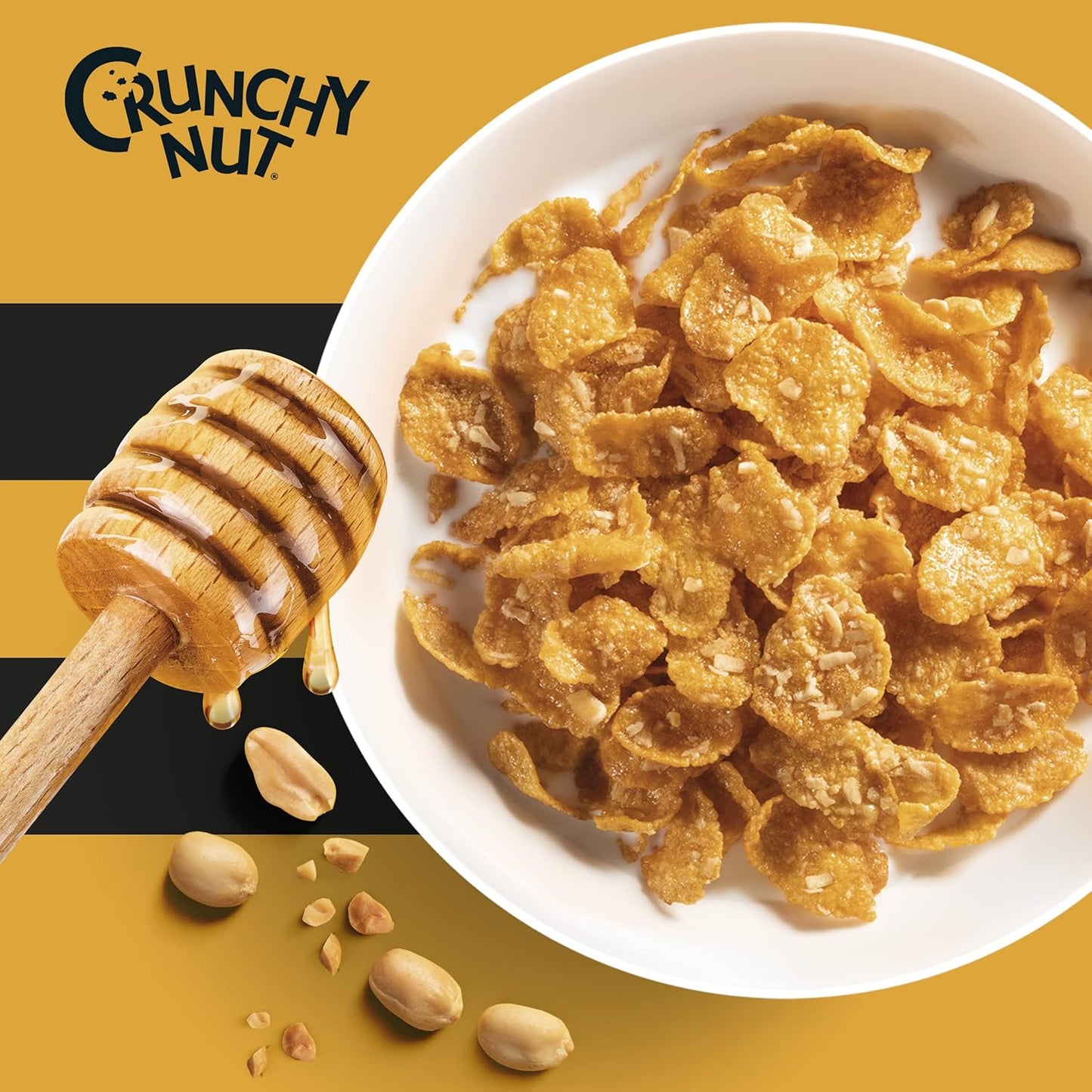 Kellogg's Crunchy Nut Breakfast Cereal Big Box, 840g