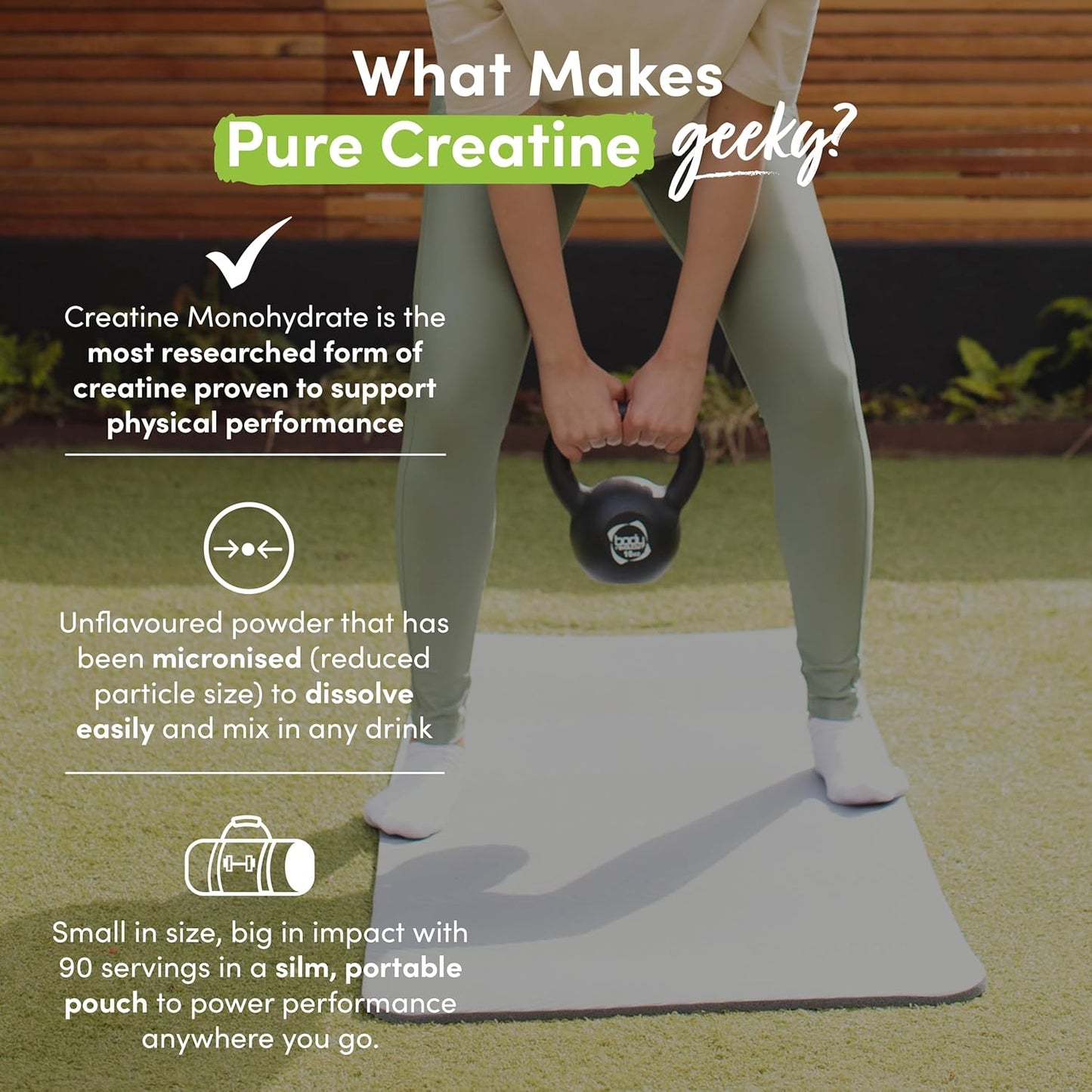 Pure Creatine Monohydrate Powder – 315g
