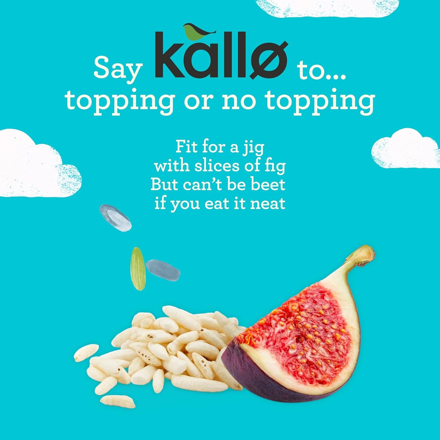 Kallo Organic Puffed Rice Cereal, 225g
