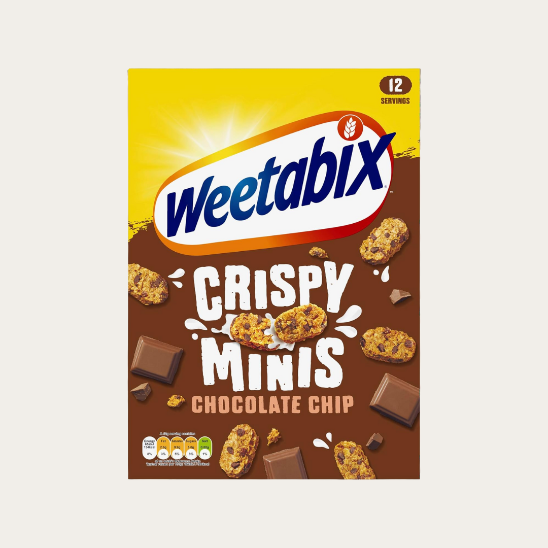 Weetabix Crispy Minis Chocolate Chip Breakfast Cereal 500g