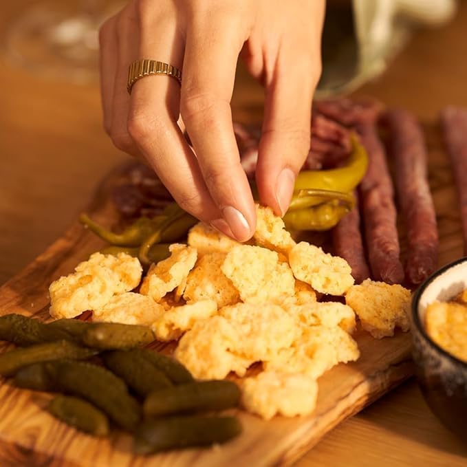 SERIOUS PIG - Crunchy Snacking Cheese Snacks, Keto Friendly, High Protein (12 x 24g)