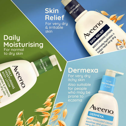 Aveeno Daily Moisturising Body Lotion, Body Lotion for Dry Skinl