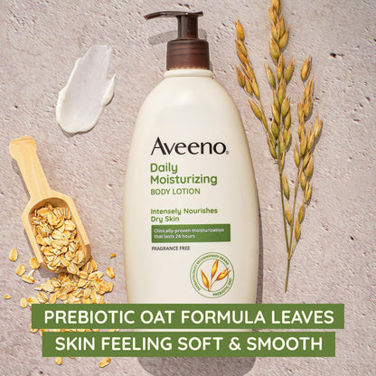 Aveeno Daily Moisturising Body Lotion, With Soothing Oats & Rich Emollients 500ml