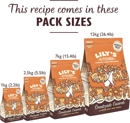Lily’s Kitchen Adult Dry Dog Food-12Kg