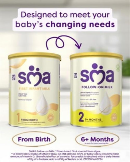 SMA First Infant Milk Powder 800g – From Birth | Halal Certified |