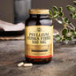 Solgar Psyllium Husks Fibre 500 Mg Vegetable Capsules - Pack Of 200 - High In Soluble Fibre - Vegan