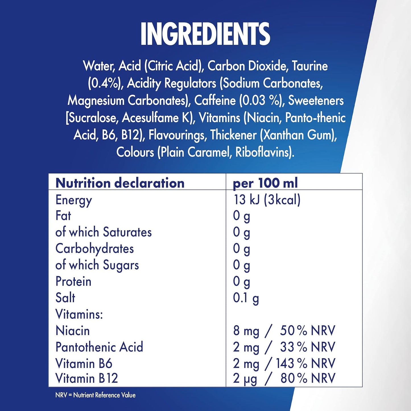 Red Bull Energy Drink Sugar Free, 250 ml (Pack of 12)