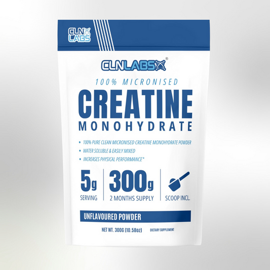 Creatine Monohydrate Powder - 300g (60 x 5g Servings)