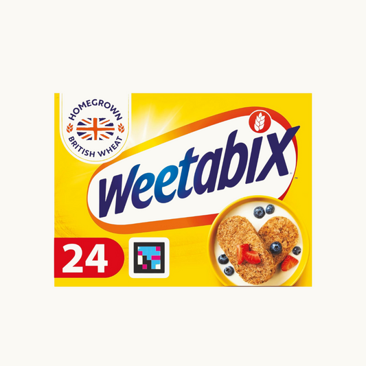 Weetabix, Breakfast, Packed with Fibre, High in Vitamin D, Low in Sugar and Salt, 24 Biscuits (430g)
