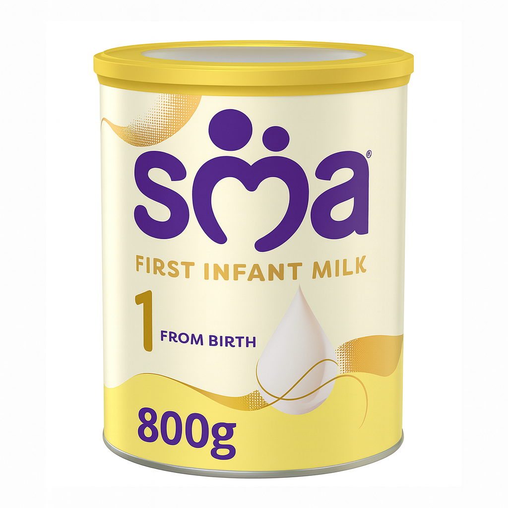 SMA First Infant Milk Powder 800g – From Birth | Halal Certified |